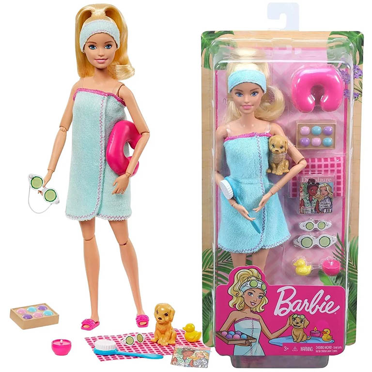 MATTEL Barbie Wellness blondýnka 29cm