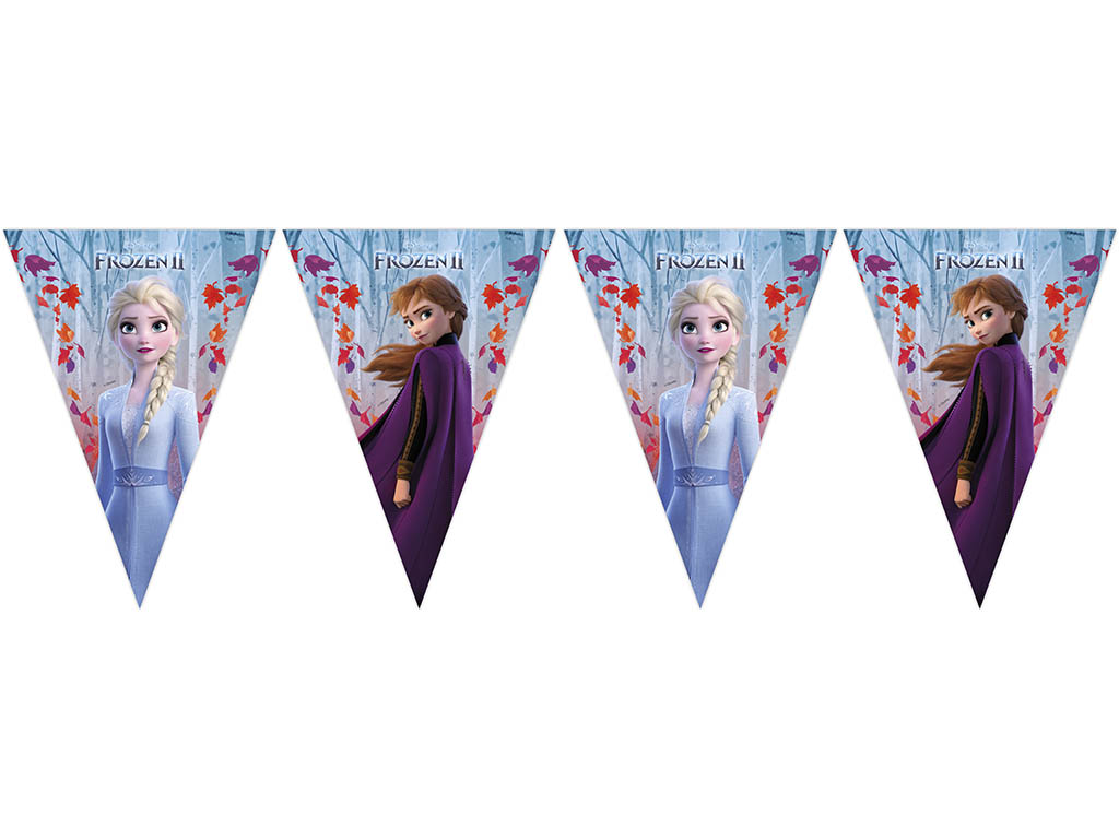 PROCOS Vlaječková girlanda Frozen Ledové království 230cm