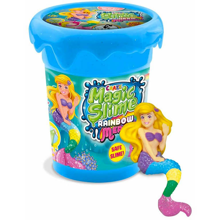 CRAZE Magic slime Mermaid - magický sliz s překvapením - figurka Mořská panna 150ml