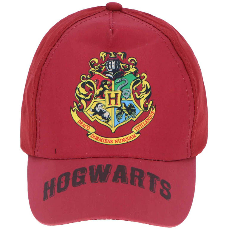 UNITED Dětská kšiltovka Harry Potter Hogwarts II Barva: ČERVENÁ, Velikost: 54