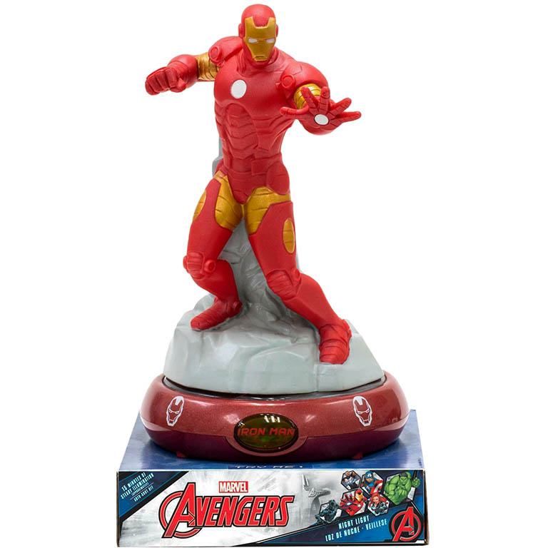 Avengers 3D LED noční lampička Iron Man