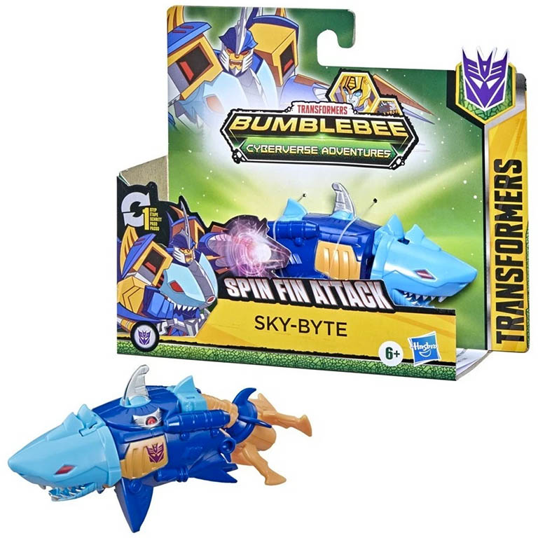 HASBRO Transformers Cyberverse 1-Step Sky-Byte