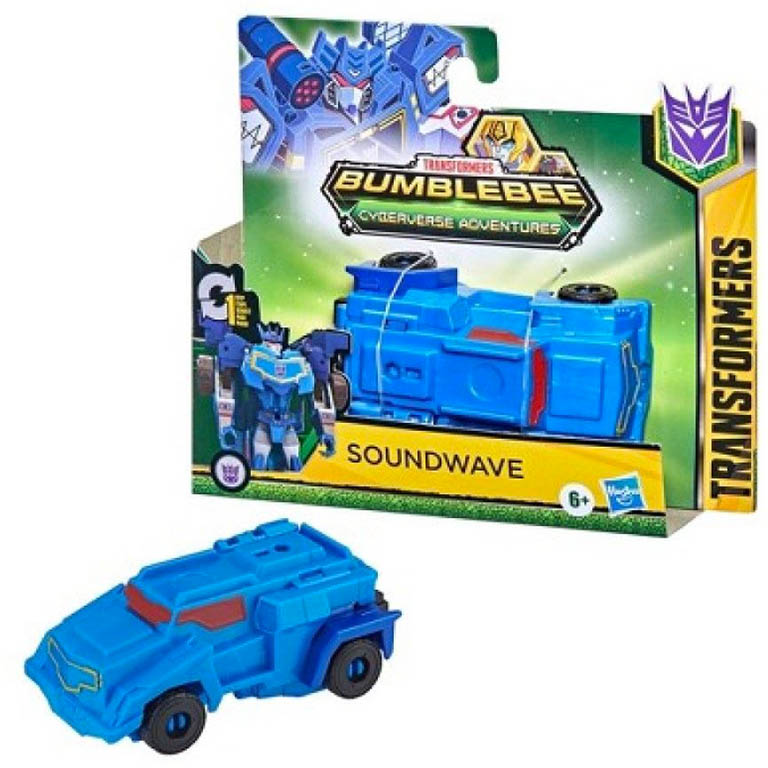 HASBRO Transformers Cyberverse 1-Step Soundwave