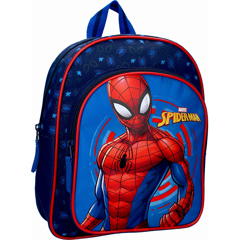 VADOBAG Batoh Spiderman Strong 30cm modrý