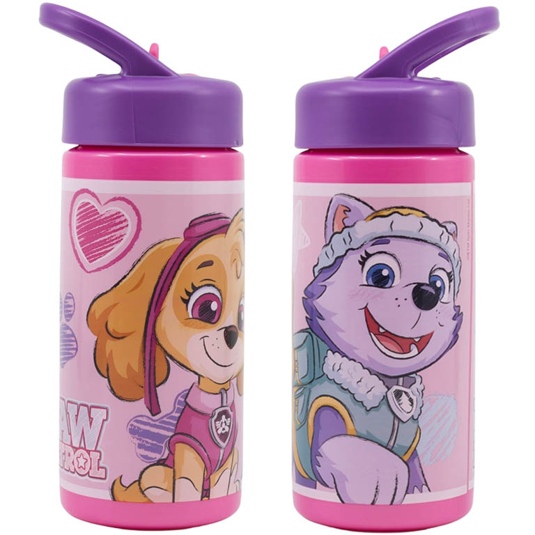 STOR Láhev na pití Paw Patrol Skye a Everest 410ml