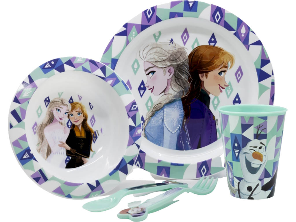 STOR Jídelní sada Frozen Ledové království Magic 5ks