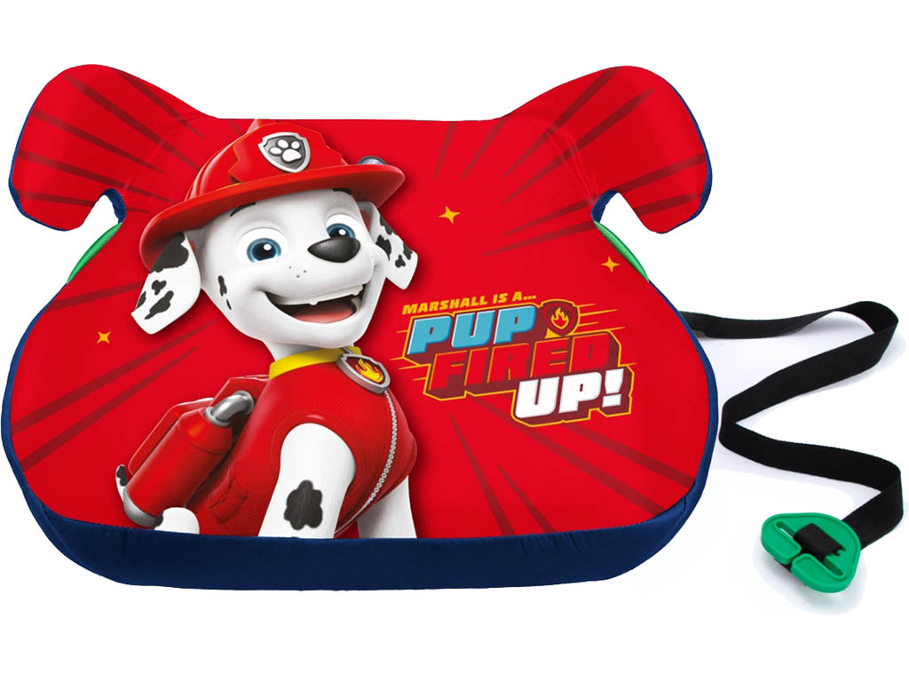 SEVEN Autosedačka podsedák Paw Patrol Marshall R129 125-150cm