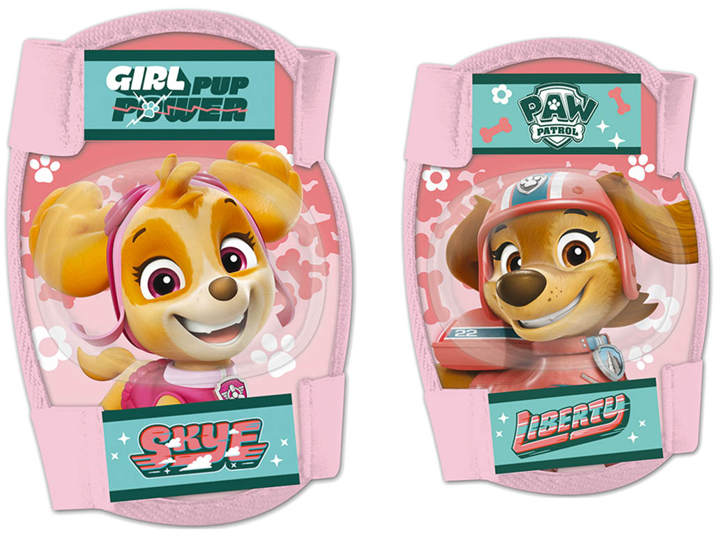 SEVEN Chrániče kolen a loktů Paw Patrol Girls sada 4ks