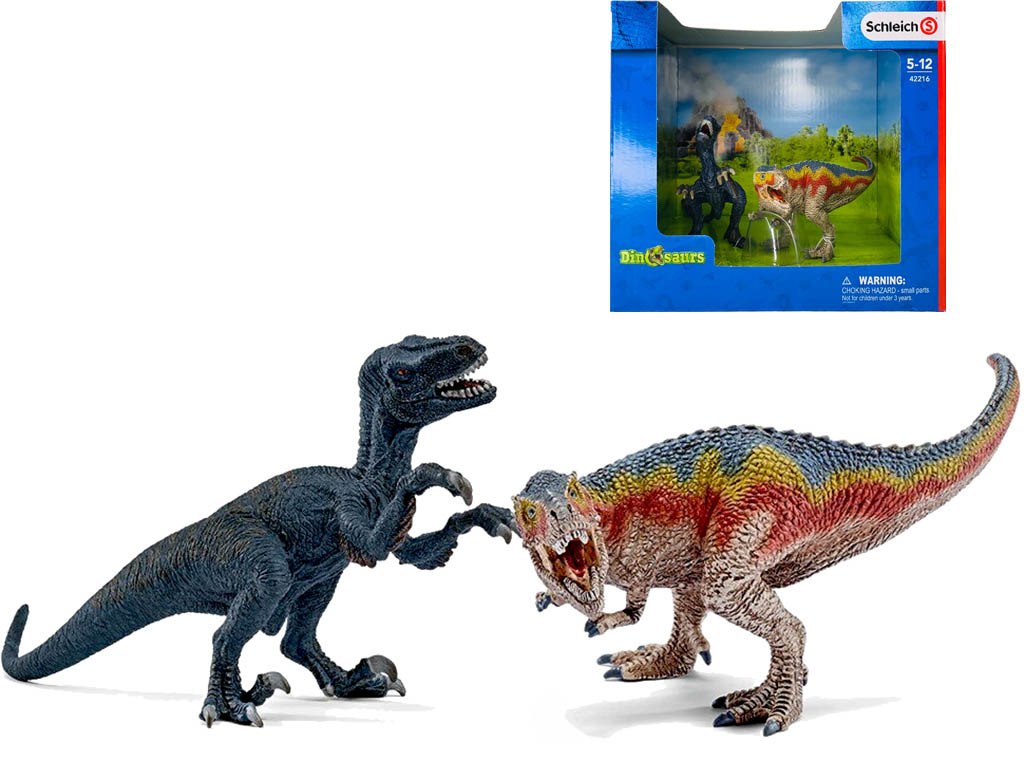 Schleich T-Rex a Velociraptor 42216