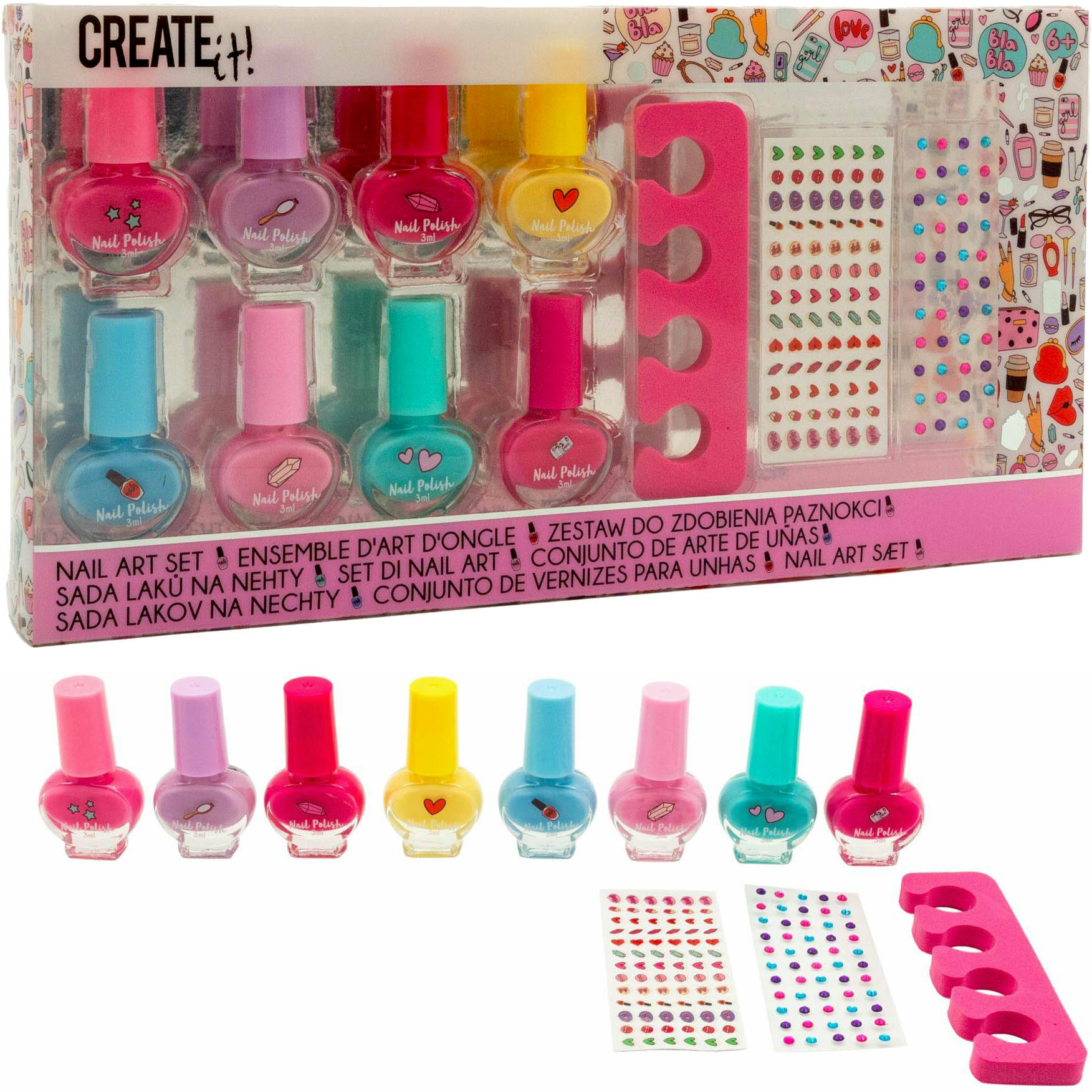 CANENCO Sada na nehtový design 87ks