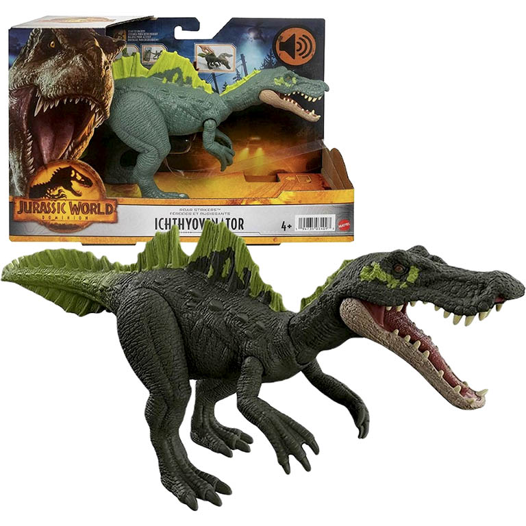 MATTEL Figurka Jurský svět Ichthyovenator se zvukem