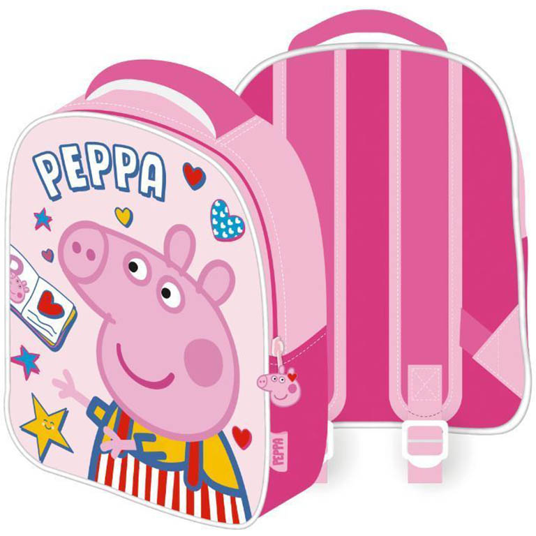 ARDITEX Dětský batoh Prasátko Peppa 28cm růžový