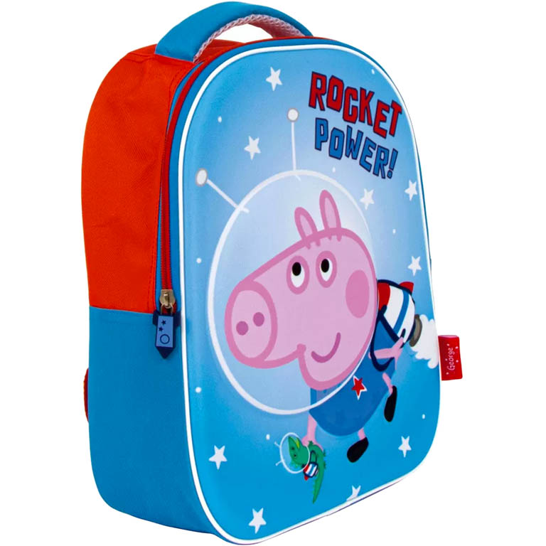 ARDITEX Dětský batoh Prasátko Peppa 32cm 3D modrý