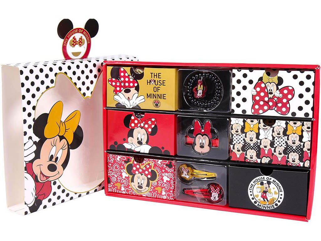 CERDA Box s překvapením Minnie Mouse vlasové doplňky