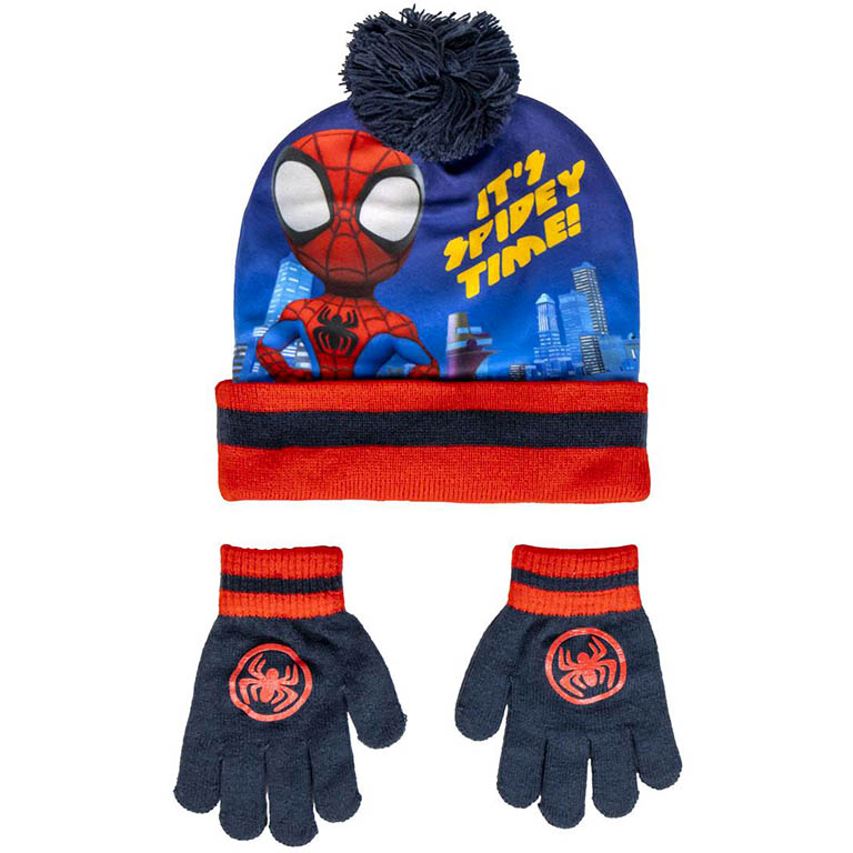 CERDA Čepice rukavice Spiderman Spidey sada 2ks