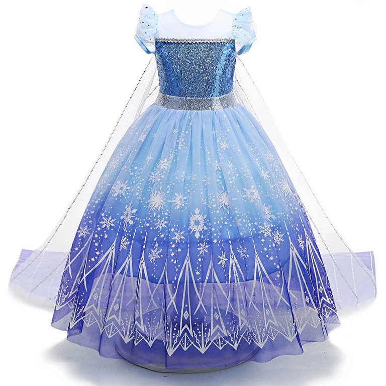 Kostým Frozen / šaty Frozen Ledové království Elsa Velikost šatů: 110