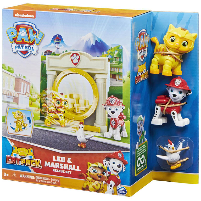 SPIN MASTER Paw Patrol Catpack Rescue set hrací sada DESIGN: DESIGN 2