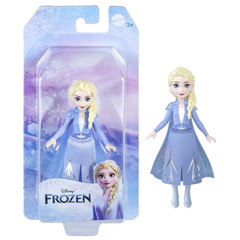 MATTEL Panenka Frozen Ledové království 9cm DESIGN: ELSA