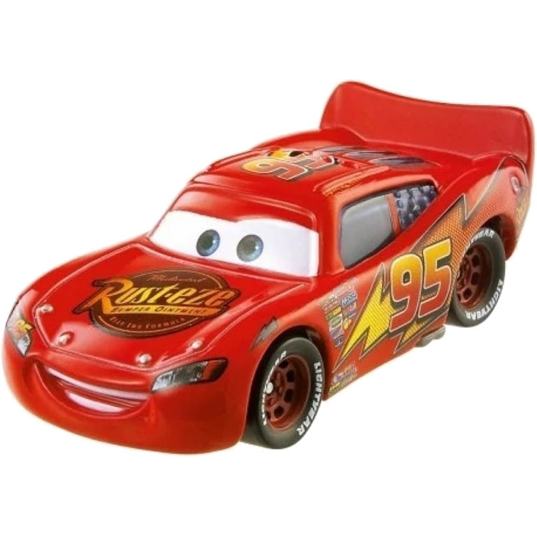 MATTEL Cars autíčko kovové 1:55 - výběr DESIGN: LIGHTNING MCQUEEN
