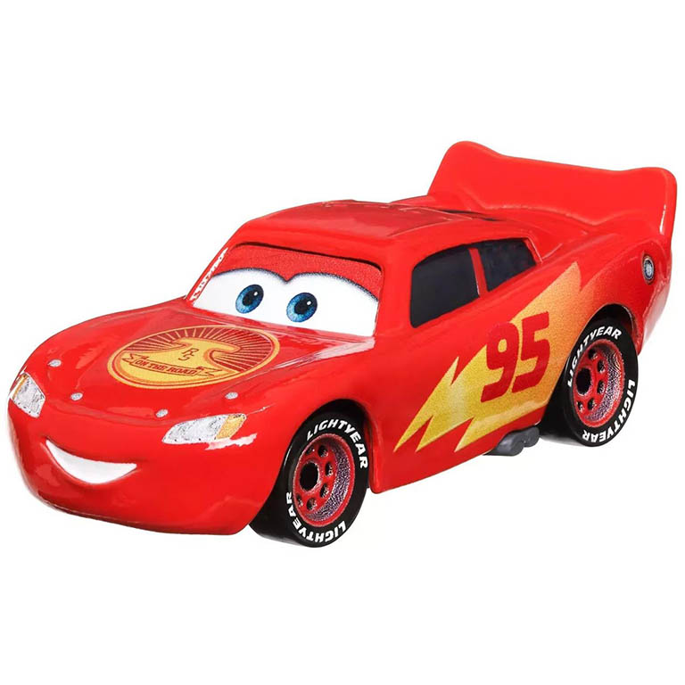 MATTEL Cars autíčko kovové 1:55 - výběr DESIGN: ROAD TRIP LIGHTNING MCQUEEN