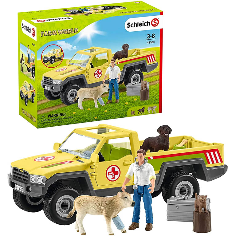 Schleich Veterinární ambulance na statku 42503