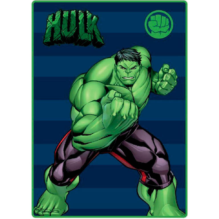 DIFUZED Fleecová / fleece deka Avengers Hulk 100x140