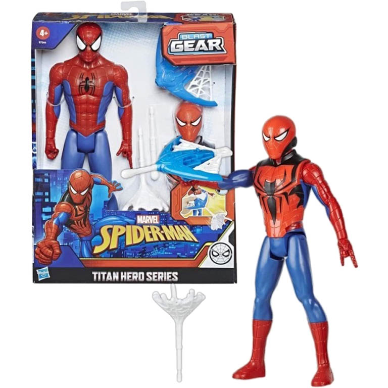 HASBRO Figurka Spiderman Titan Hero Series s vystřelovací pavučinou 30cm