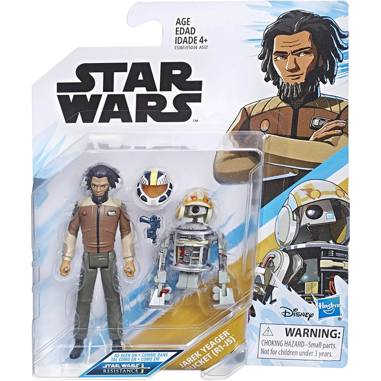 HASBRO Star Wars figurka Jarek Yeager a Bucket (R1-J5)