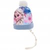 Dívčí zimní čepice Frozen s copem – fleece, vel. 52/54