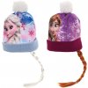 Dívčí zimní čepice Frozen s copem – fleece, vel. 52/54