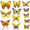 3D motýlci dekorace