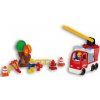 Stavebnice Hasičské auto s figurkami 43 dílků Unico Plus