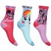 Dívčí ponožky My Little Pony 3 páry, náhodný design vel. 23/26