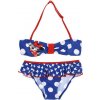 Dívčí plavky Minnie Mouse bikiny modré vel. 4 a 8 let