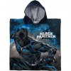 Dětské pončo s kapucí Black Panther – Marvel 50 × 100 cm