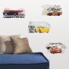 Samolepky na zeď Cars Classic 4 archy 23 × 44 cm