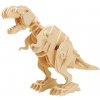 3D dřevěné puzzle Tyrannosaurus Rex chodící se zvuky