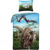 Dětské povlečení dinosaurus T-Rex bavlna 140x200