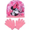 Dětská zimní sada Minnie Mouse – čepice a rukavice