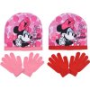 Dětská zimní sada Minnie Mouse – čepice a rukavice