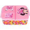 Box na svačinu Minnie Mouse Bows dělený