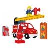 Stavebnice Hasičské auto s figurkou 20 dílků Unico Plus