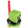 Minecraft 3D kelímek Creeper s brčkem