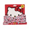 Zateplený dětský nákrčník Hello Kitty s fleecem