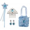 Princeznovská sada s kabelkou a diamanty 4 ks