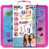 Dětský make-up set XXL neon v kufříku 100+ ks