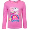 Dívčí tričko Prasátko Peppa Galaxy bavlna růžové