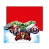 Párty pozvánky Marvel Avengers – 6 ks
