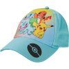 Dětská kšiltovka Pokémon Pikachu světle modrá vel. 52