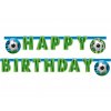 nápis happy birthday fotbal